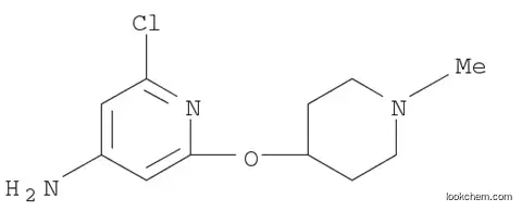 2-chloro-6-(1-methylpiperidin-4-yloxy)pyridin-4-amine